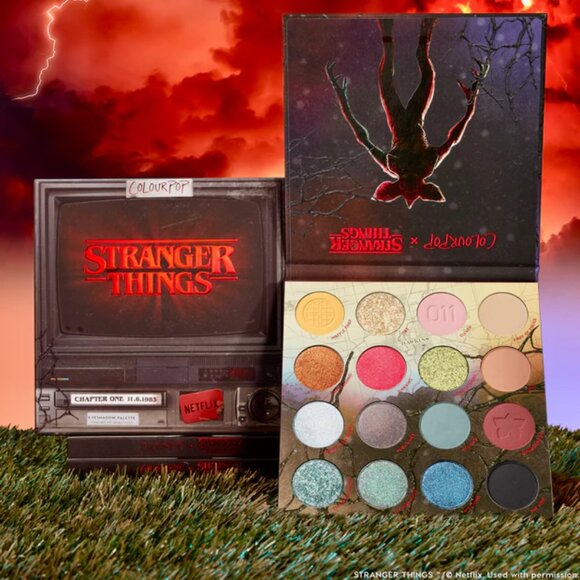 Colourpop x Stranger Things Chapter One Shadow Palette - Picture 1 of 3